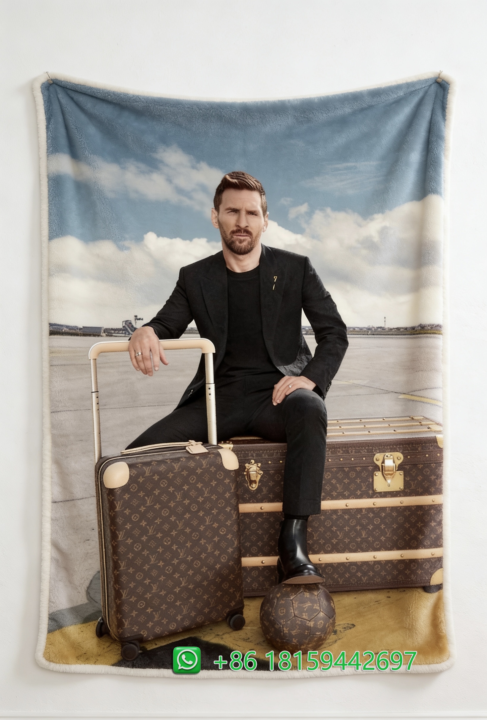 Louis Vuitton Throw Blankets